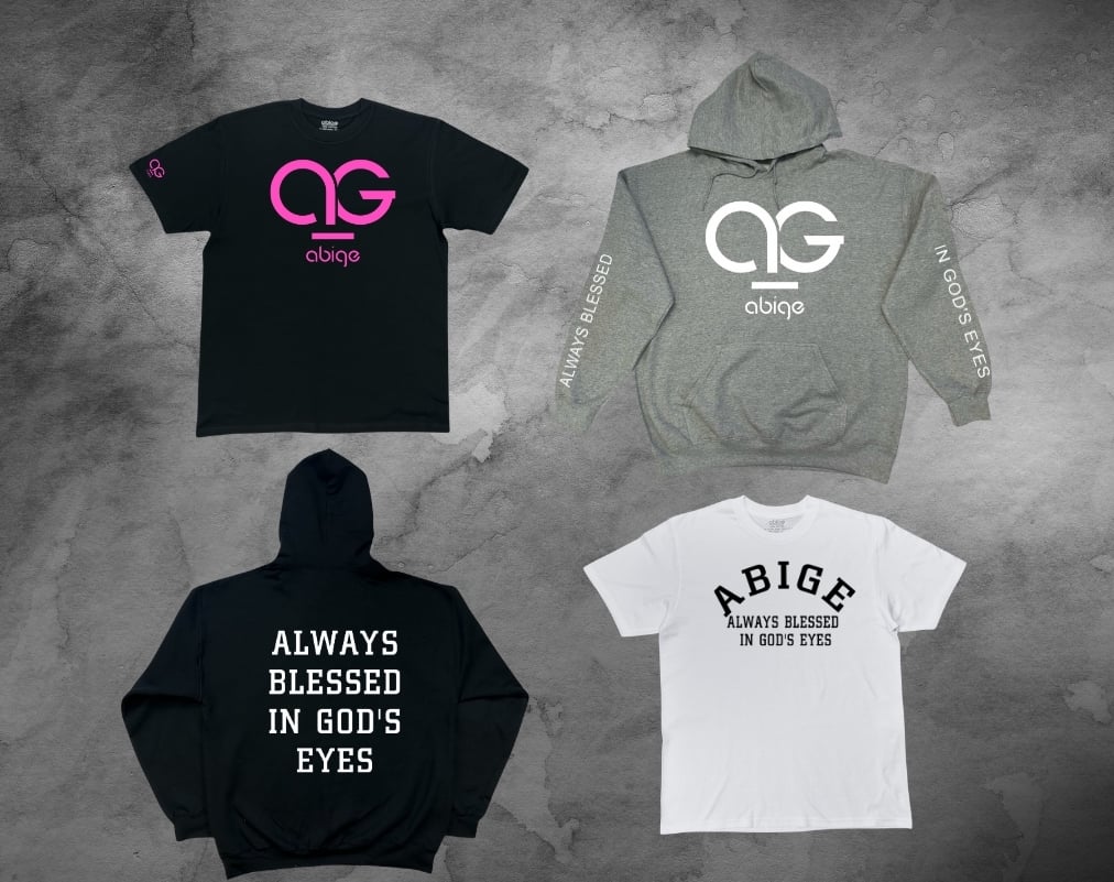 ABIGE Support Package 2 (2 Hoodies + 2 T-Shirts) $50.00 Savings
