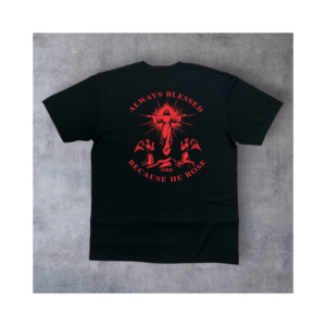 ABIGE "Because He Rose" T-Shirt (Resurrection Sunday Edition)
