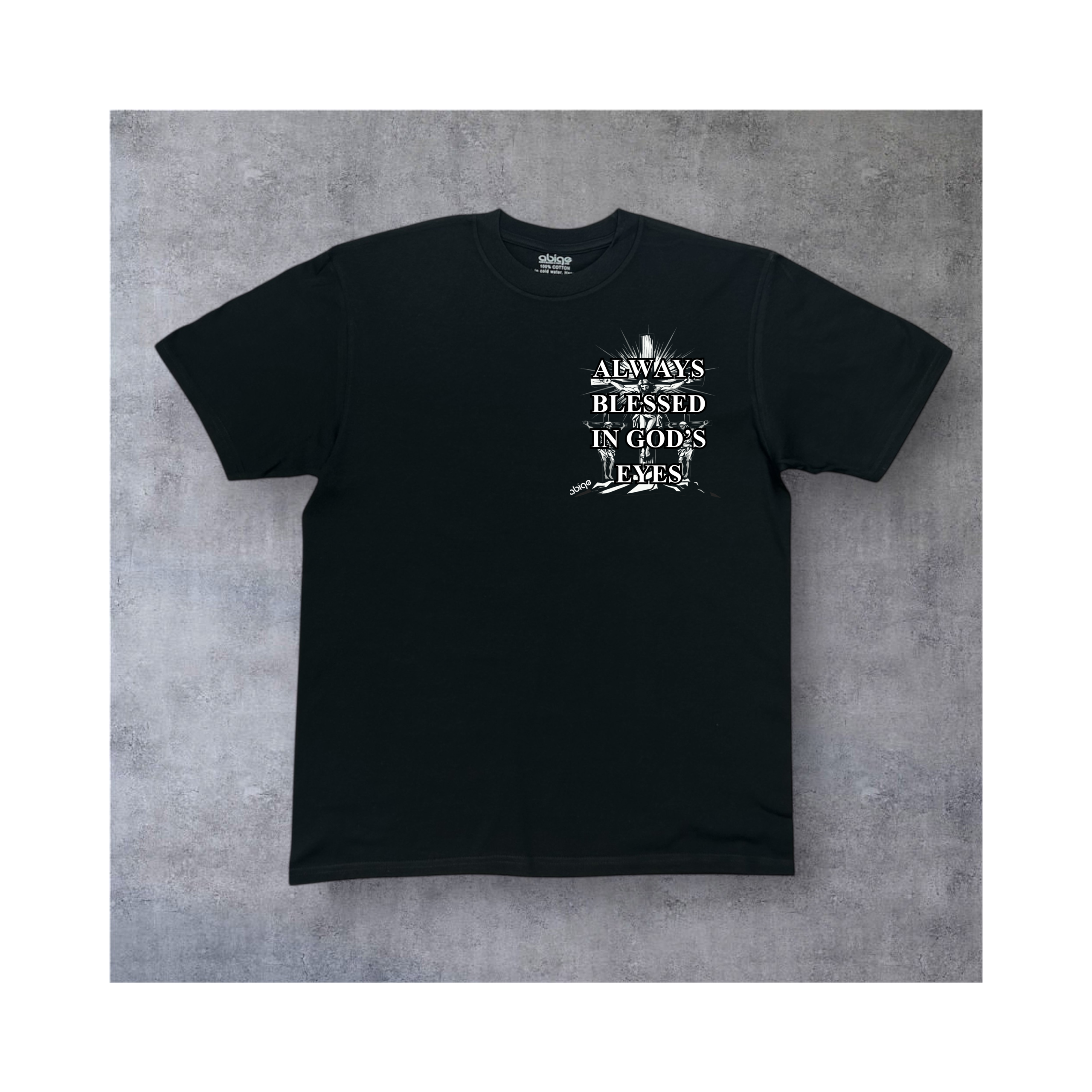 ABIGE "Because He Died" T-Shirt (Resurrection Sunday Edition) - Image 2