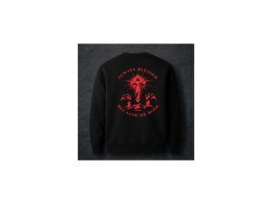 ABIGE "Because He Rose" Sweatshirt (Resurrection Sunday Edition)